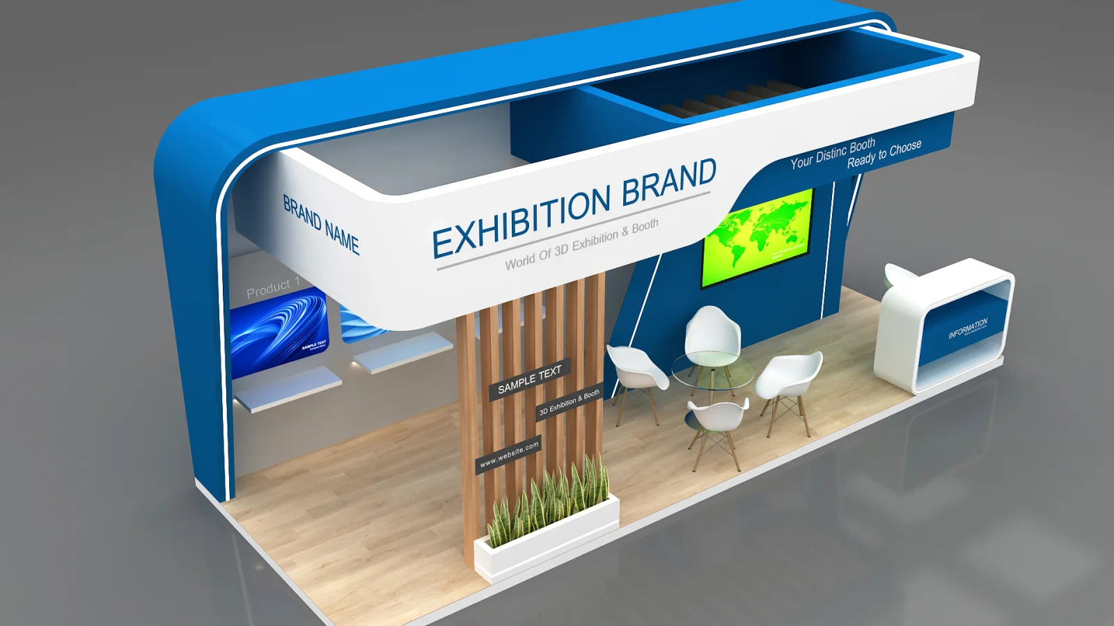 exhibition booth - Image 1