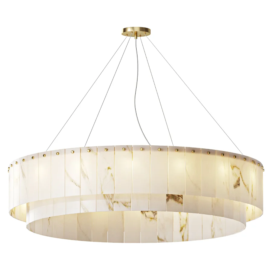 Rock Alabaster Chandelier 100 - Image 1