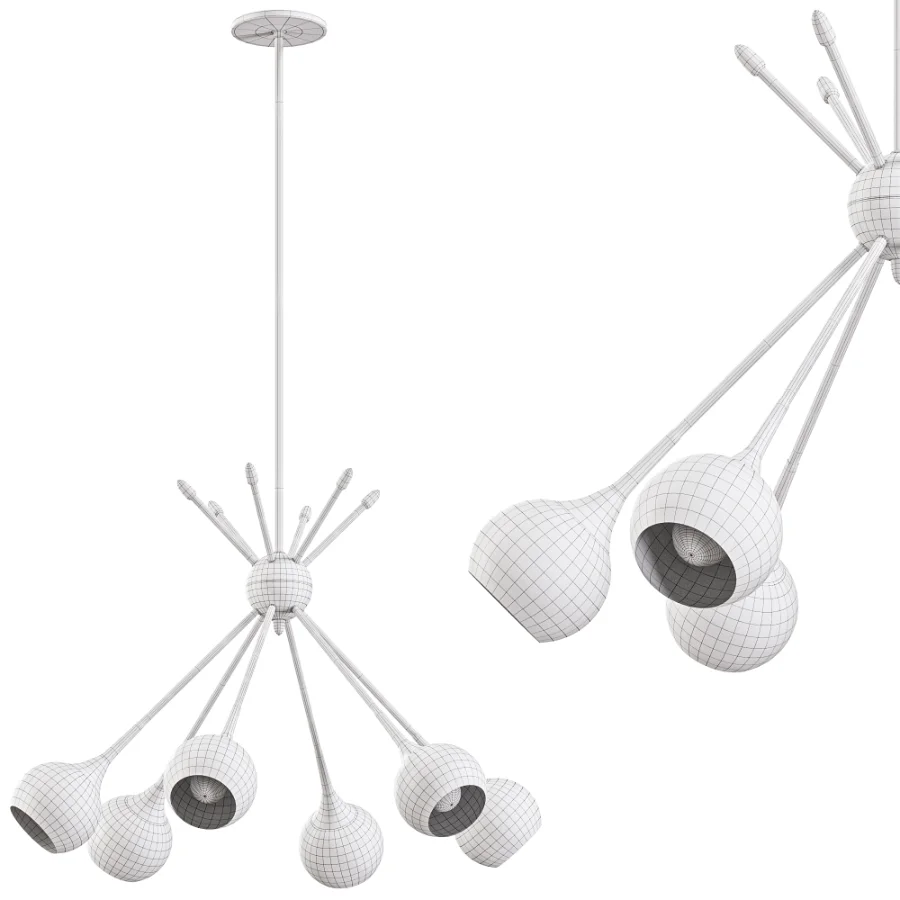 Pontil Chandelier By Lightology - Image 7