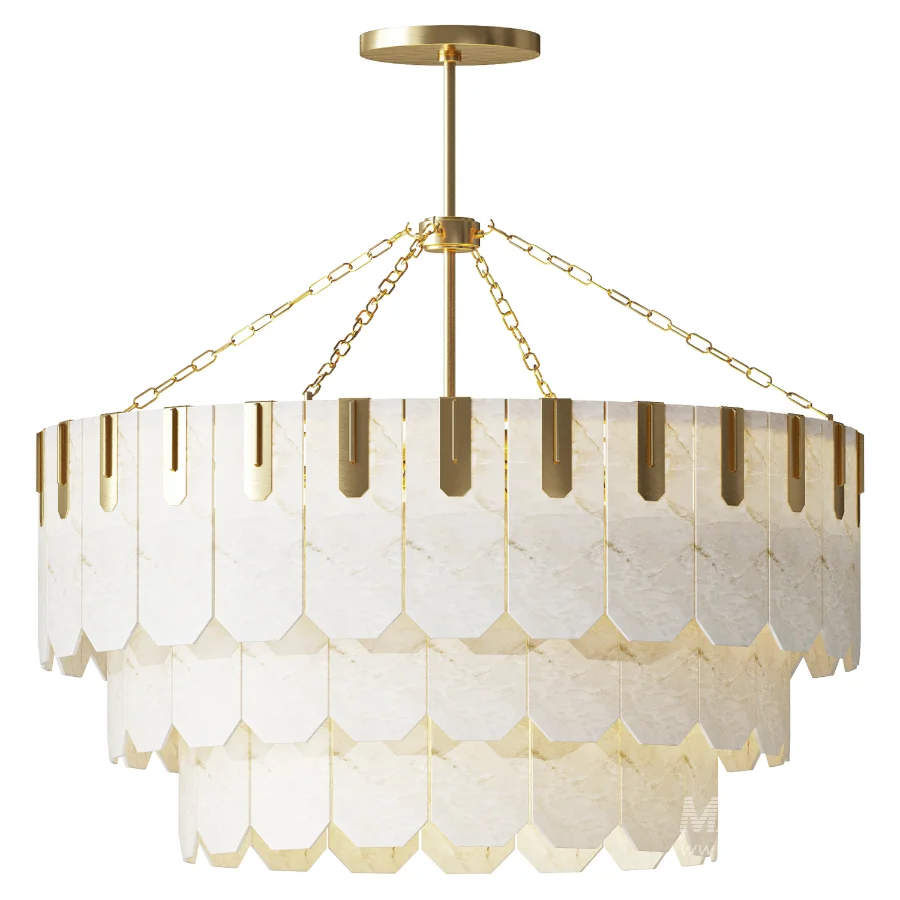 Nadia Triple Tier Chandelier - Image 1