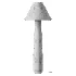 CB2 Polar White Cement Floor Lamp - Thumbnail 2