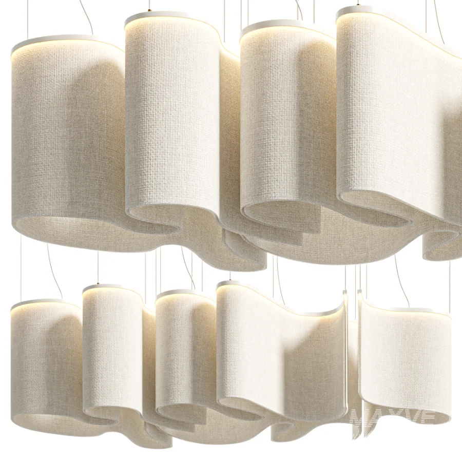 Люстра Волнение Fabric Chandelier - Image 5