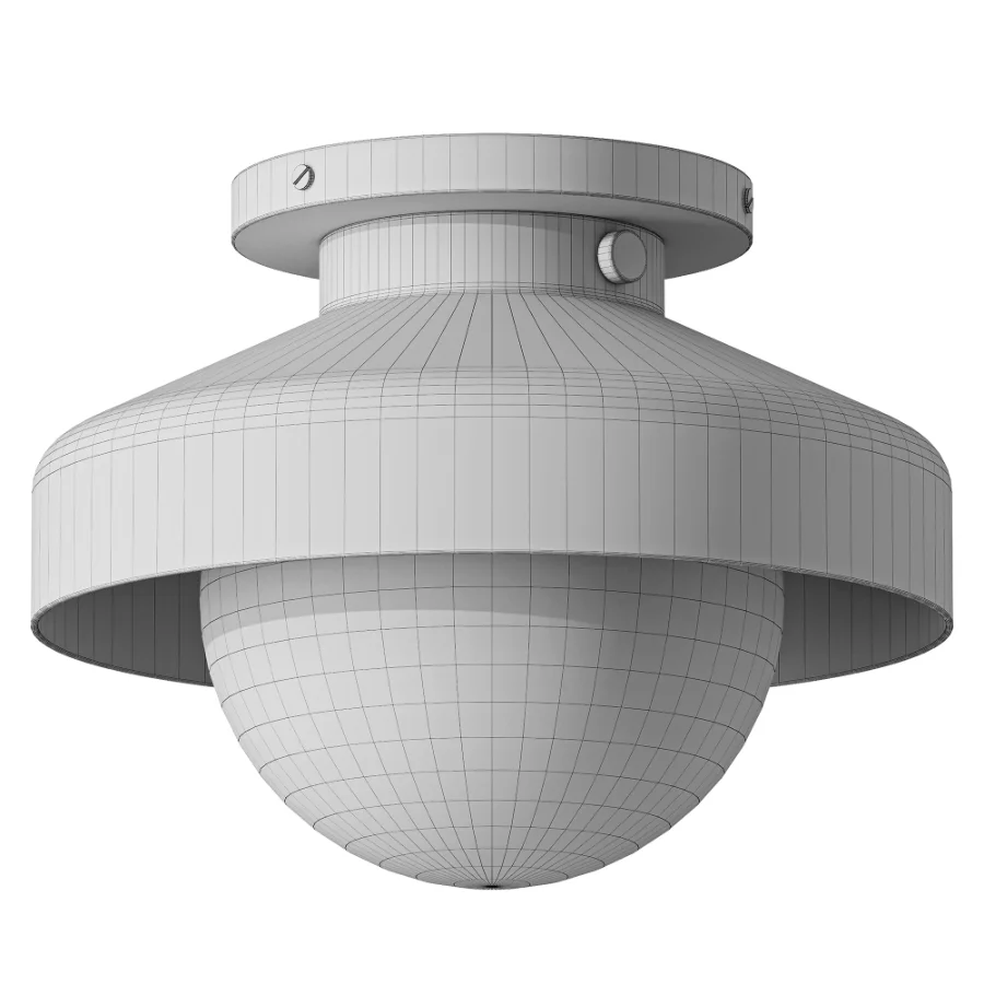 Darren Industrial Metal Dome Ceiling Light - Image 3