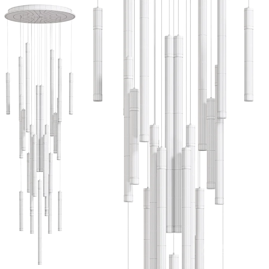 Flux Helixes Chandelir By Haberdashery - Image 4