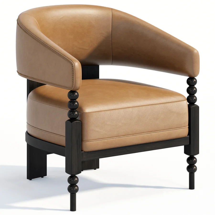 French Retro Arimchair - Image 5