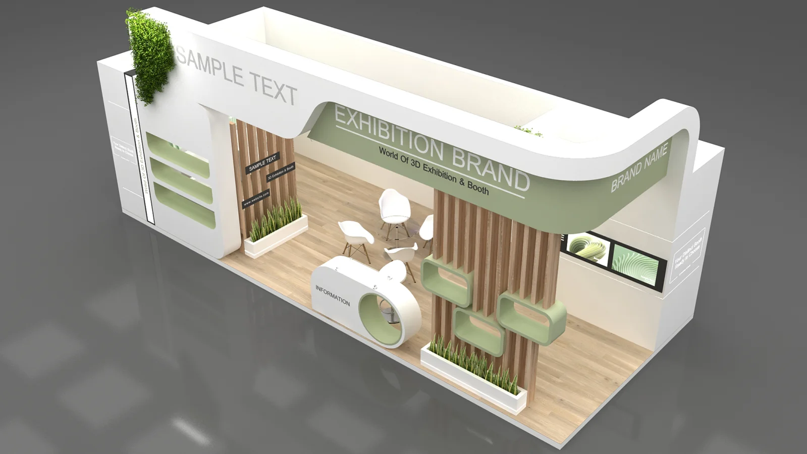 exhibition booth - Image 1