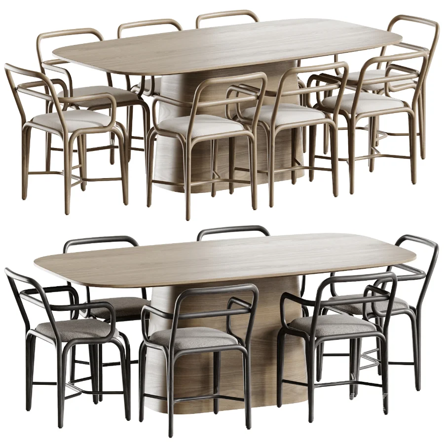 Dining set 031 - Image 1
