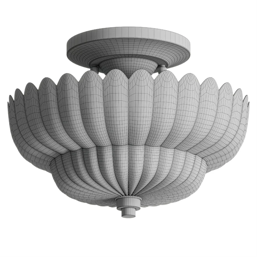 Raveena Semi Flush Mount Ping Lighting - Image 3