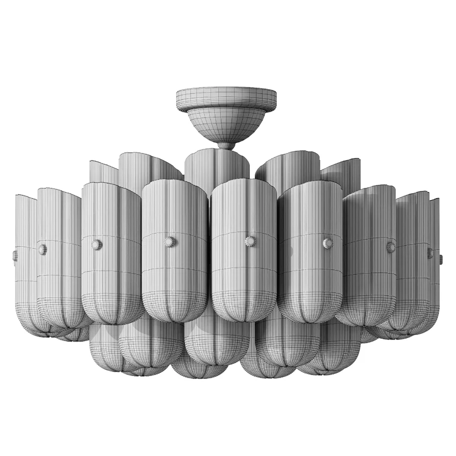 Roll & Hill Lorna LED Double Tier Flush Mount - Image 3