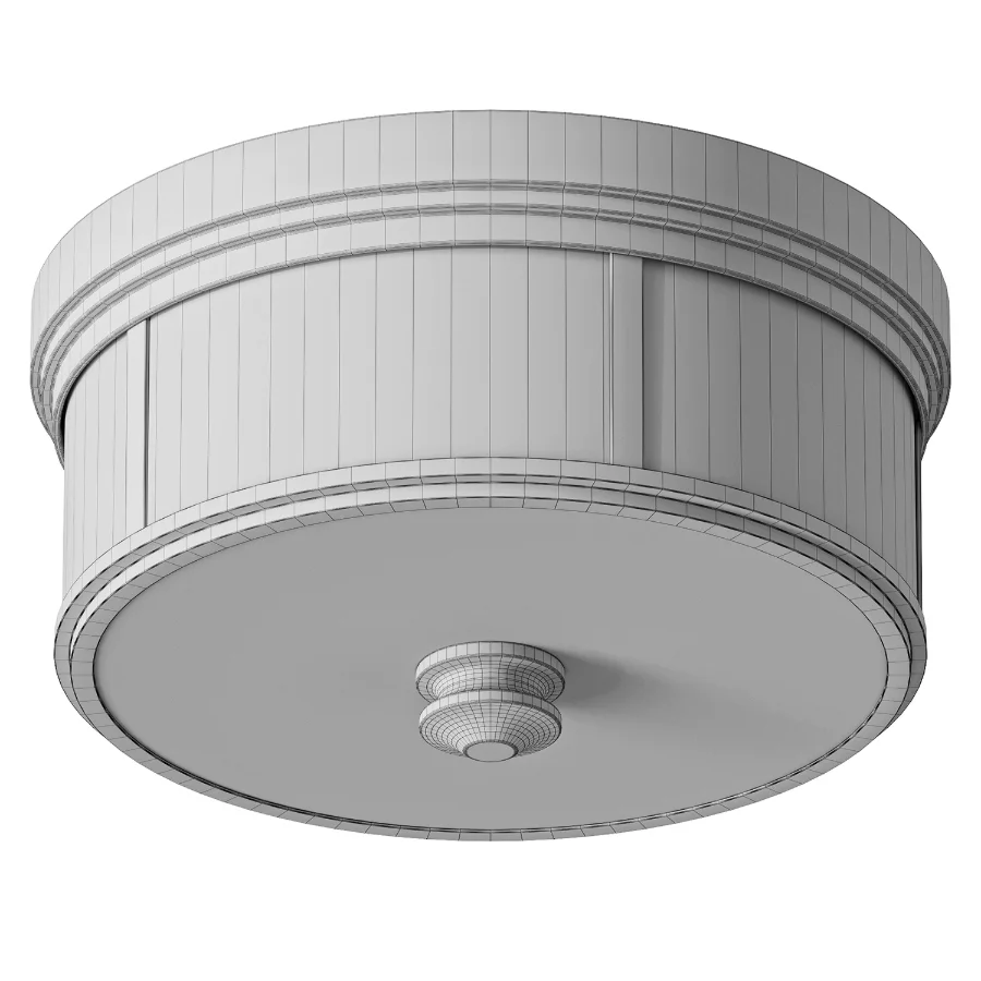 Traditional Urban Cage Ceiling Light - Image 3