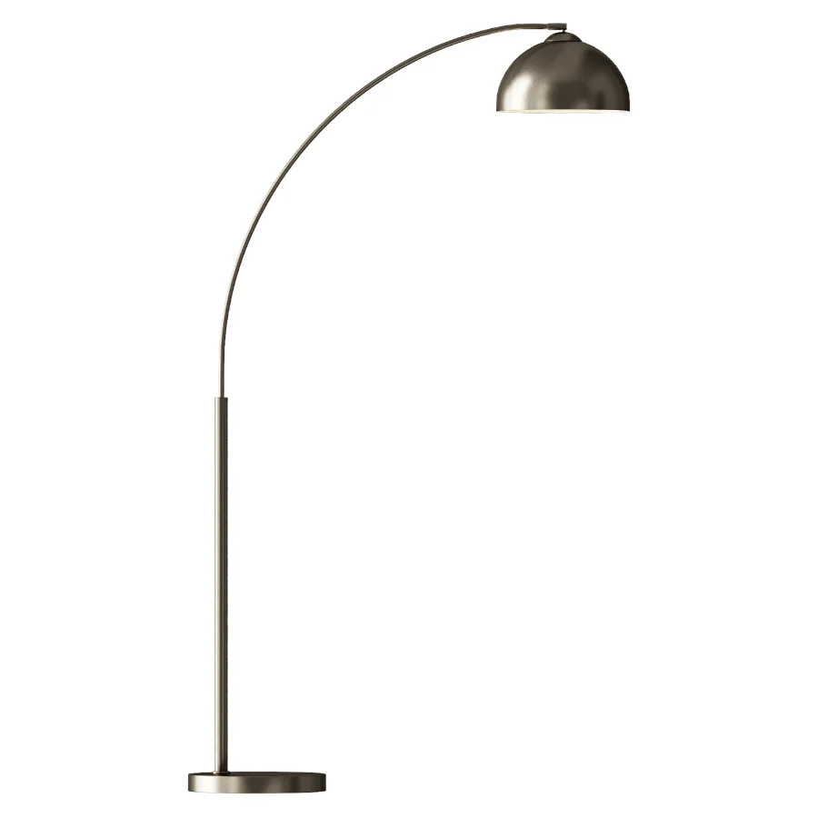 Dome Black Arc Retro Floor Lamp - Image 4