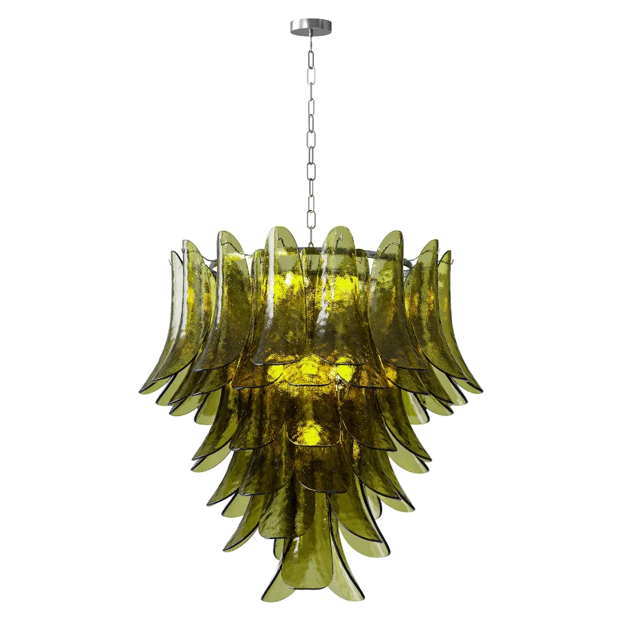 Small Green Petalo Chandelier - Image 2