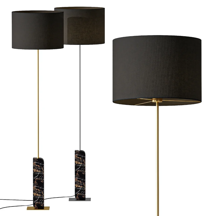 La Redoute Palaz Marble Floor Lamp - Image 1