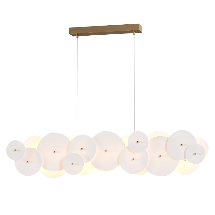 Amara Ceramic Linear Chandelier - Image 4