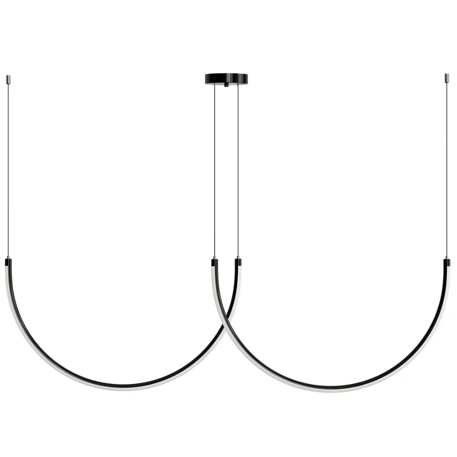 Line Led Chandelier 3 By Loft - Image 2