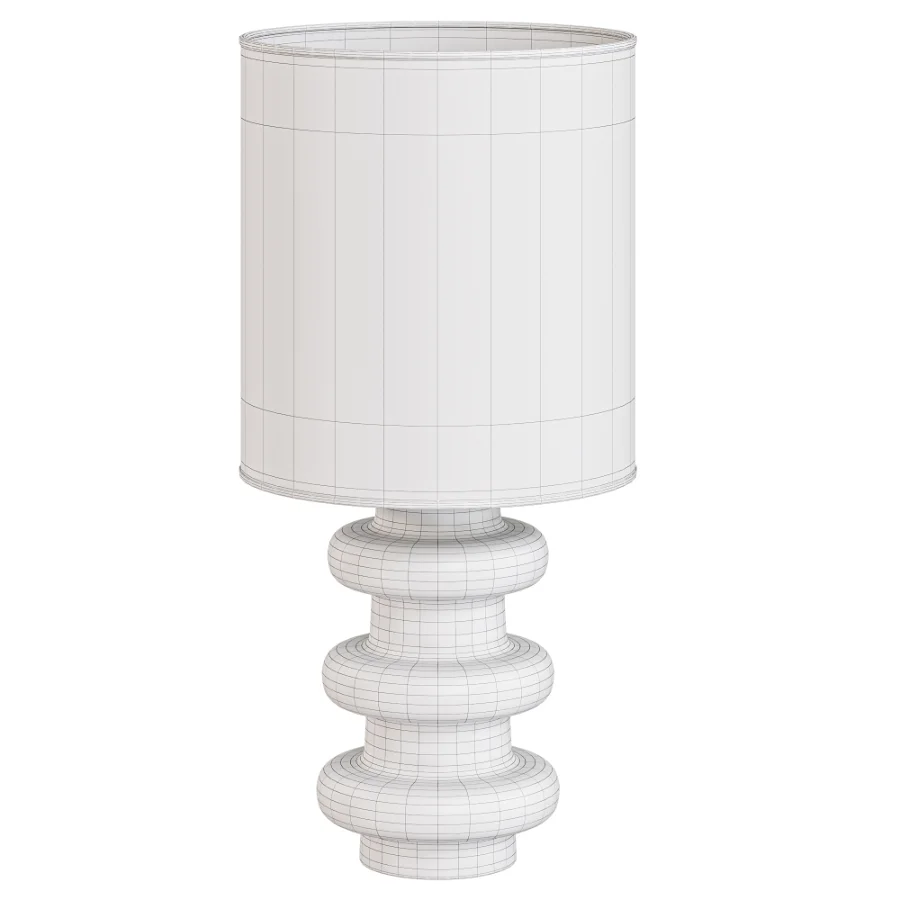 Petroleum Blue And Hemp Table Lamp - Image 5