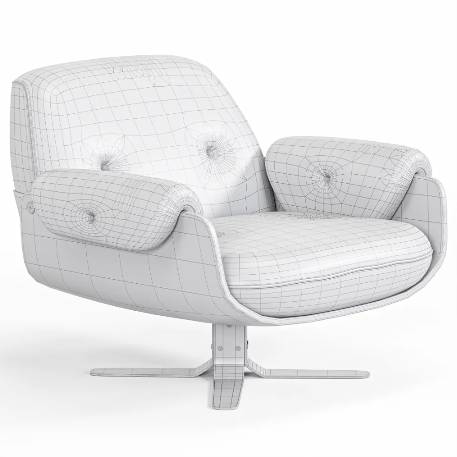 Laurel Armchair By Minotti - Image 5