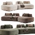 Sofa Residenza Modern Modular Sofa By Eichholtz - Thumbnail 1