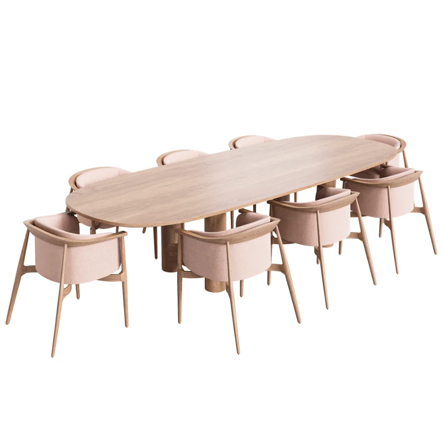 Arya K Chair and Onis Dining Table - Image 3