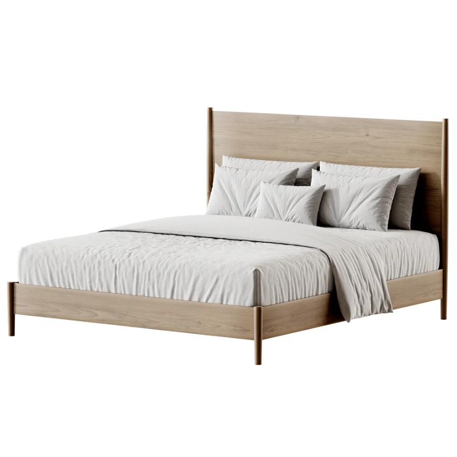 Mid Century Bed - Image 2