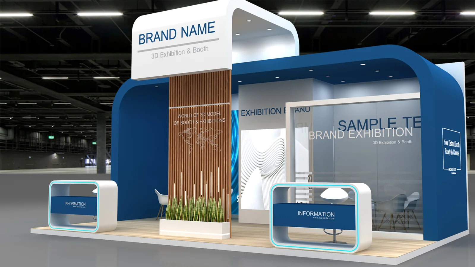 exhibition booth - Image 1
