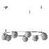 Docos Ceto Chandelier 10 heads - Thumbnail 3