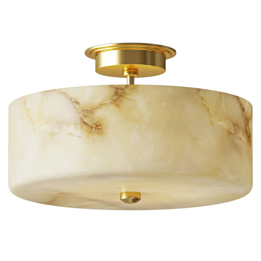Vaughan Weston Semi Flush Light TM Interiors - Image 1