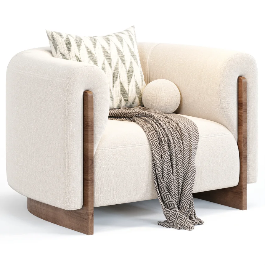 Sierra Accent Armchair By Classic Home - Image 2