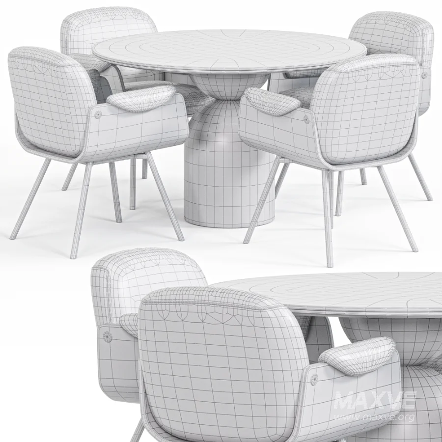 Round Table and Laurel Chair - Image 7