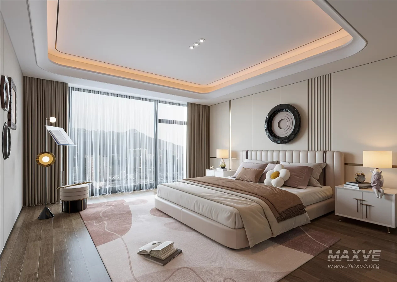 Modern bedroom - Image 1