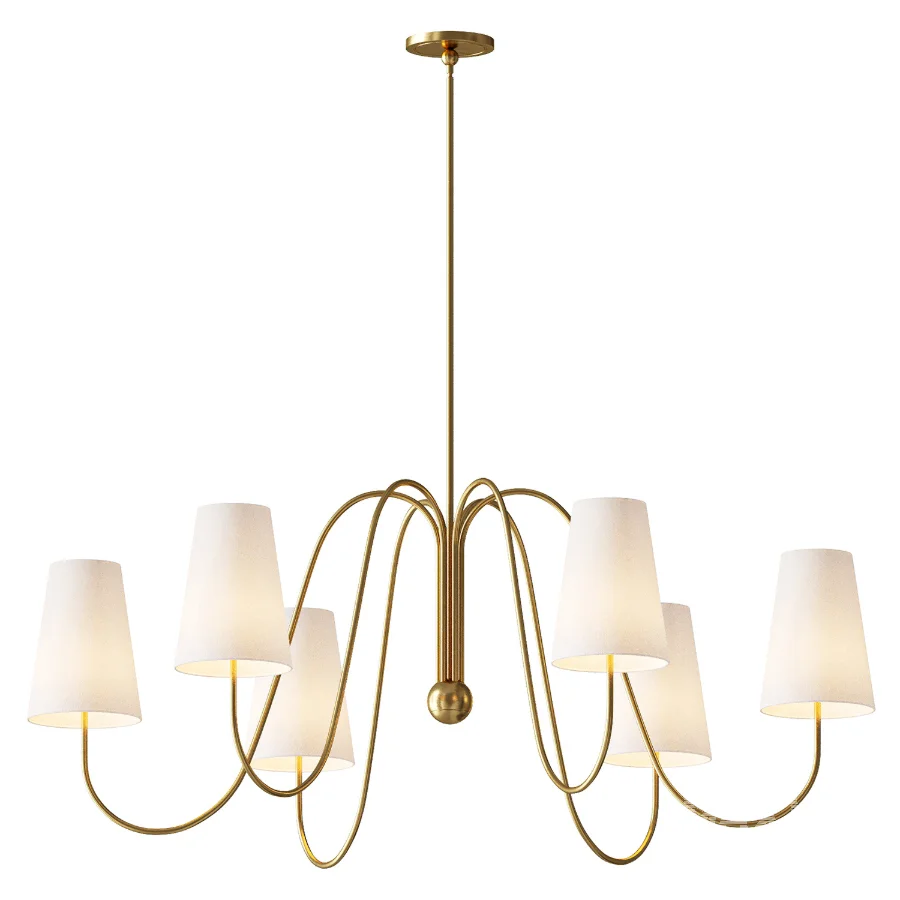 Palmer Metal Round Chandelier - Image 3