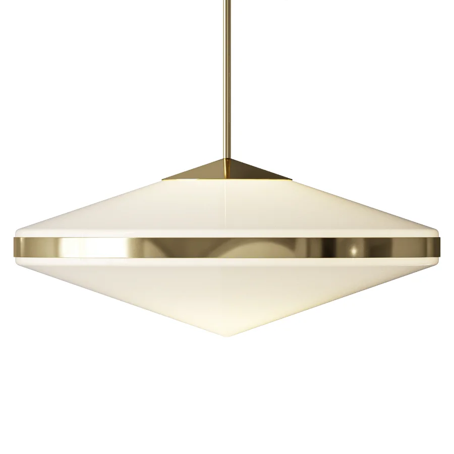 Elayna Polished Brass Pendant Light - Image 1