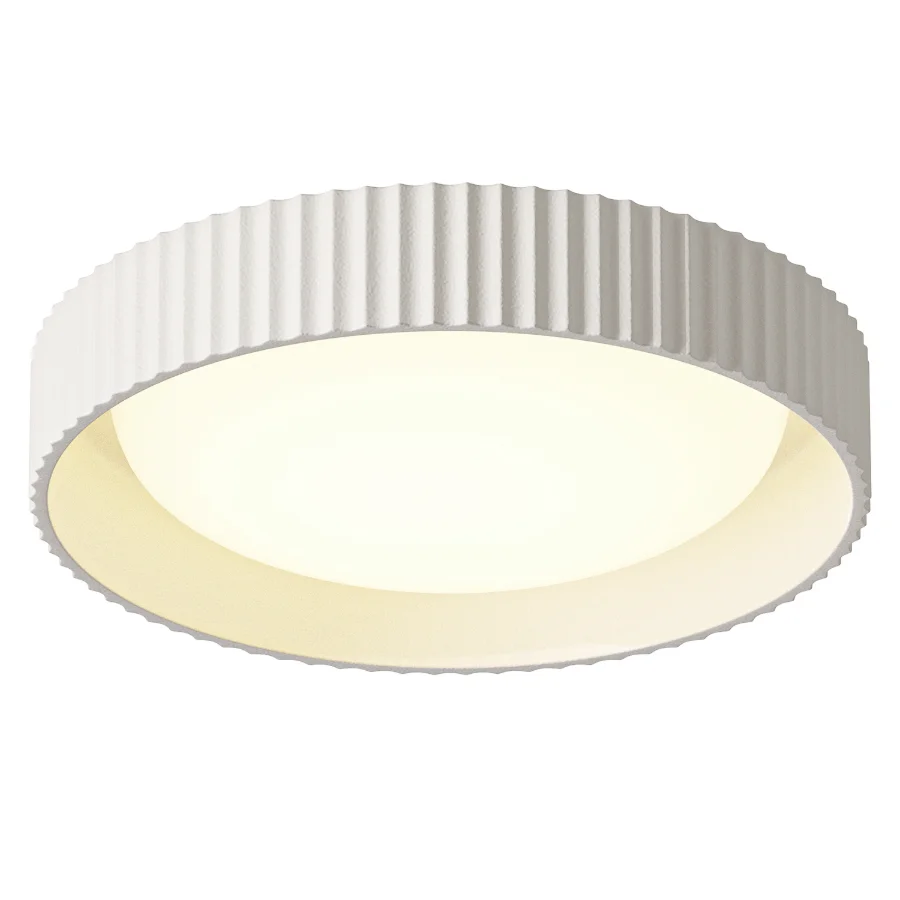 Lavra Colorful Gypsum Concrete Round Ceiling Light - Image 2