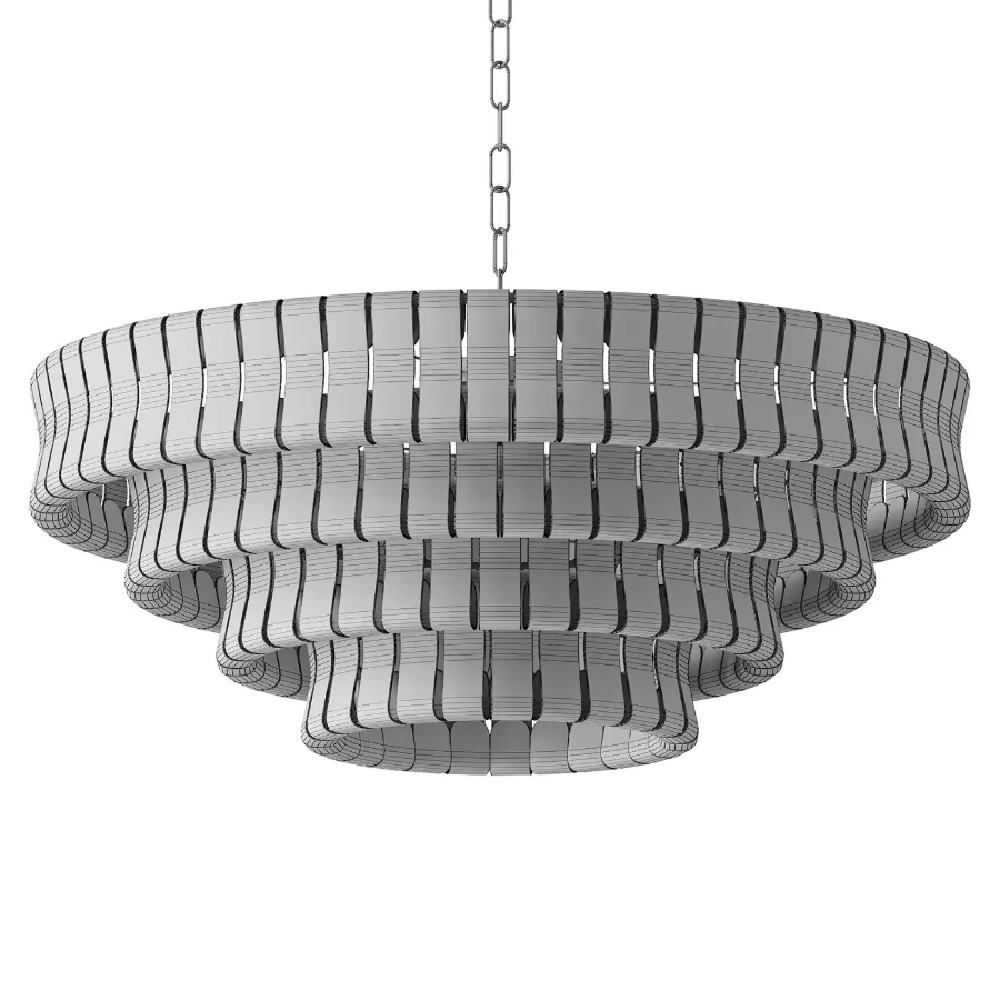 Riviera Vintage French Crystal Chandelier - Image 5