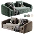 Teddy-Boucle Eliot sofa - Thumbnail 3