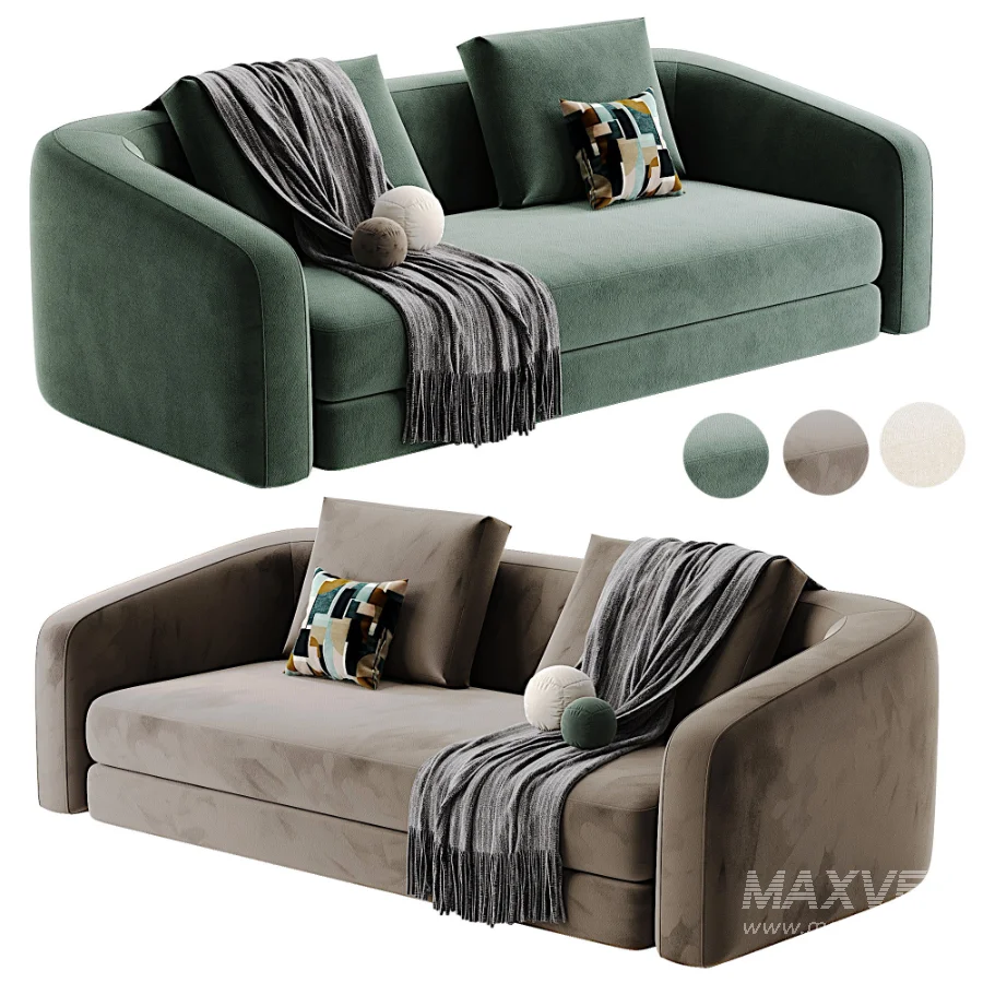 Teddy-Boucle Eliot sofa - Image 3