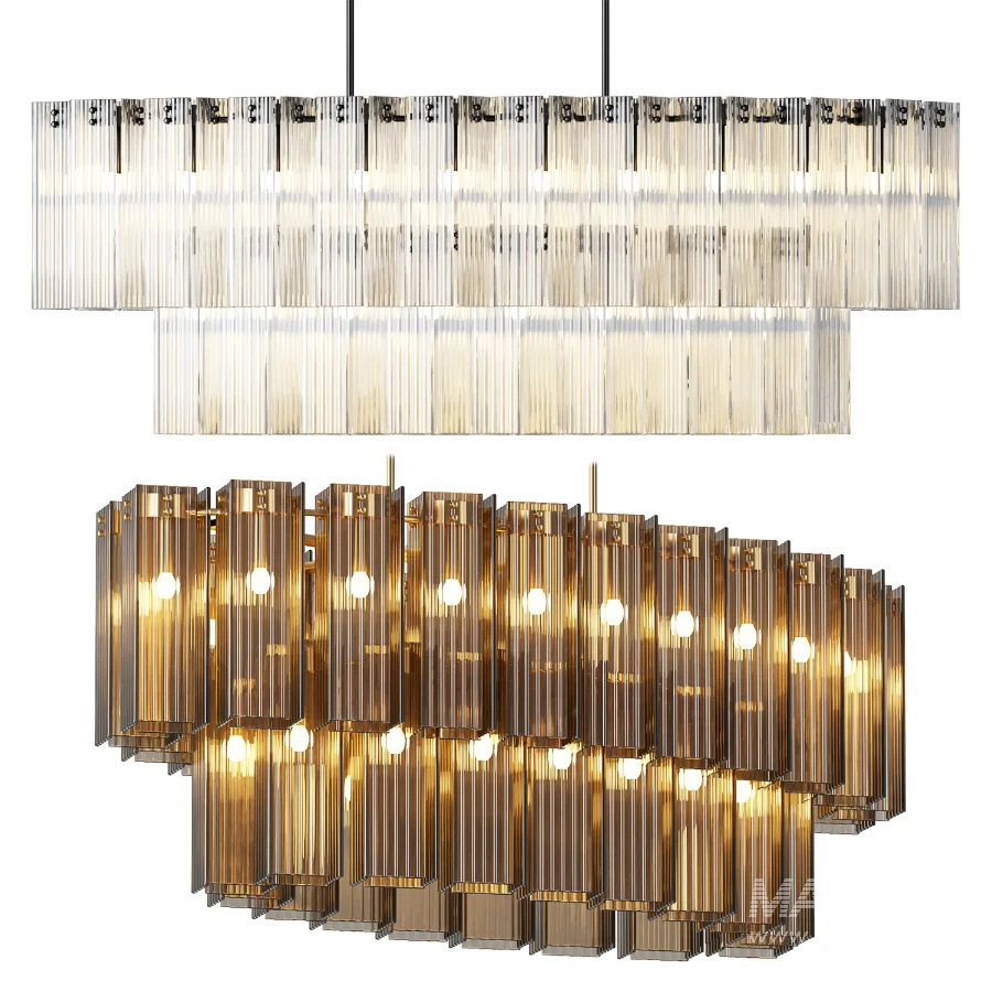 Delsie Oval Chandelier - Image 1
