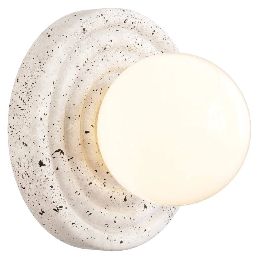 Lunara Travertine Wall Sconce - Image 1