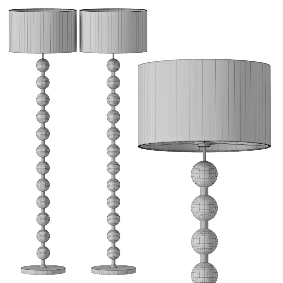 Hugo Barbell Floor Lamp - Image 4