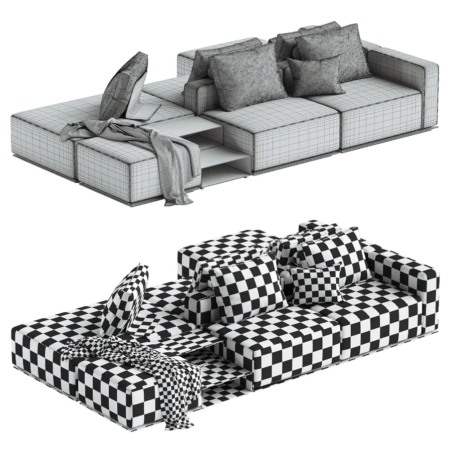 Wilderness Double-Sided Sofa - Image 4