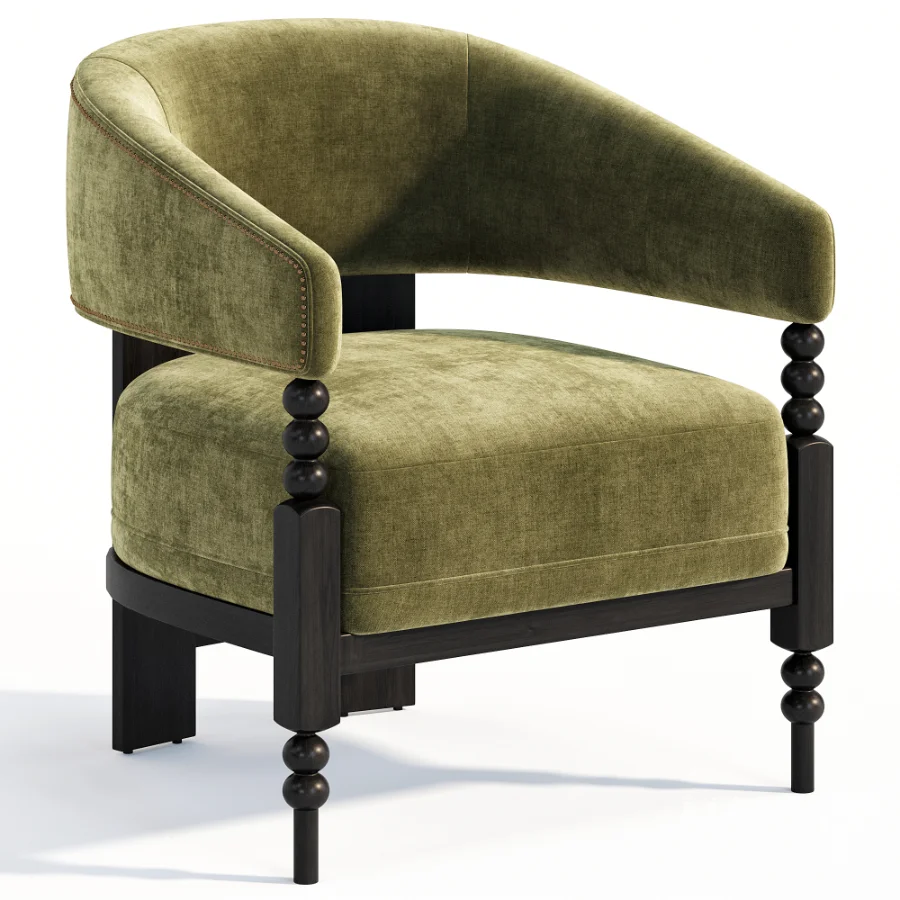 French Retro Arimchair - Image 7