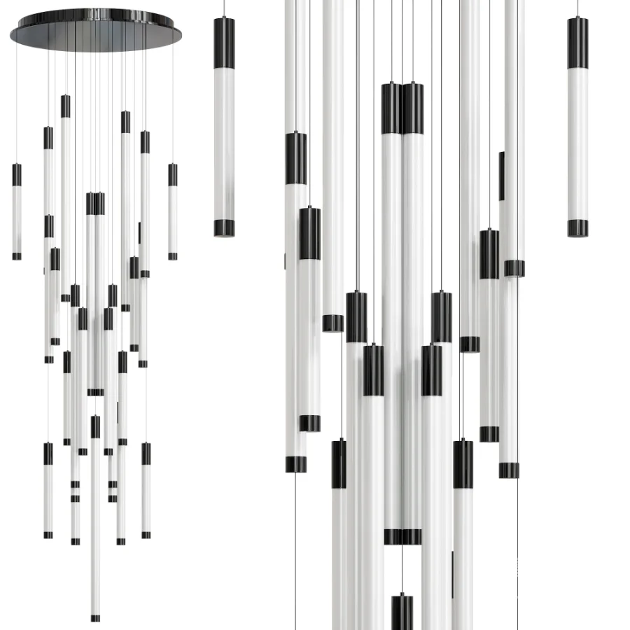 Flux Helixes Chandelir By Haberdashery - Image 1