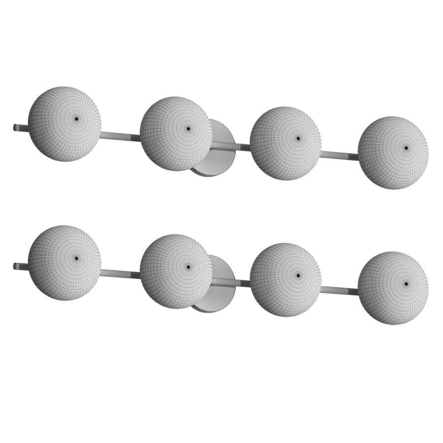 Lune Bath Sconce 4 head - Image 3