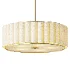 Pleated Drum Shaded Chandelier - Thumbnail 1