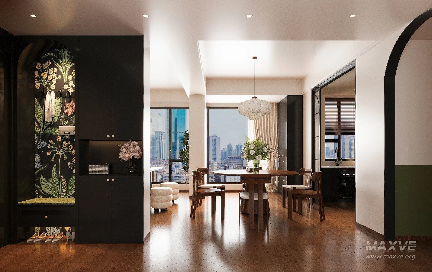 modern dining room - Image 1