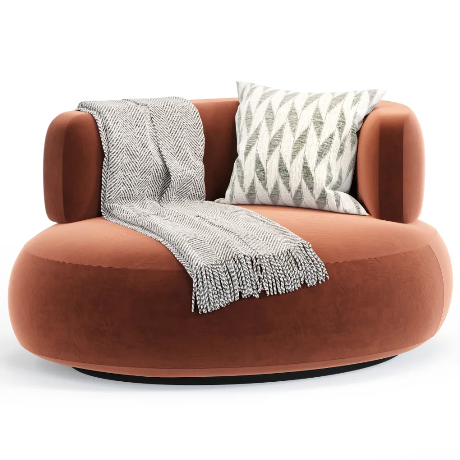 Bezier Armchair By Minotti - Image 4