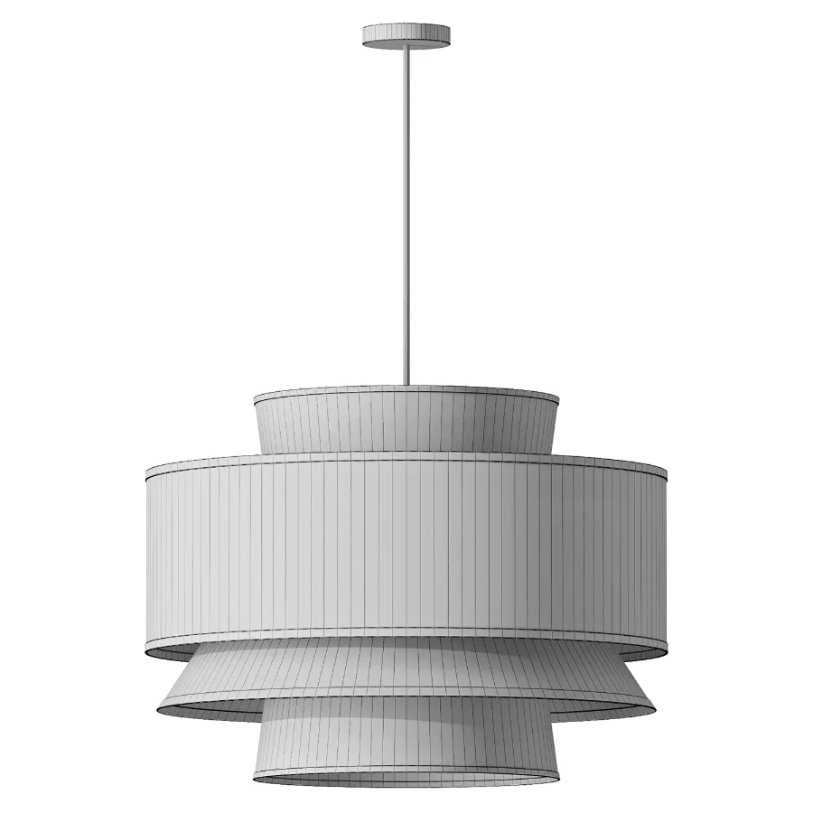 Modern Wicker Craft Pendant Light - Image 3