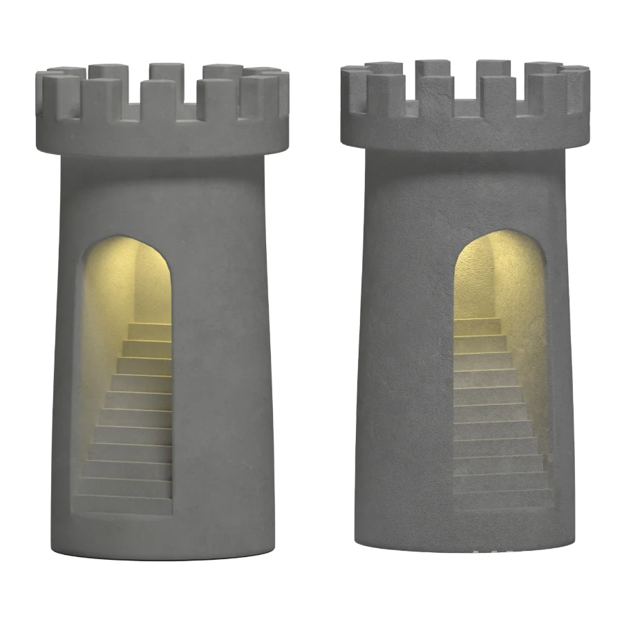 Castle Towers with Houses - Image 3