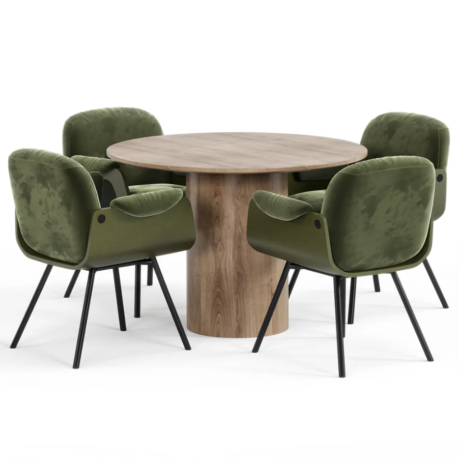 Type Table and Laurel Chair - Image 4