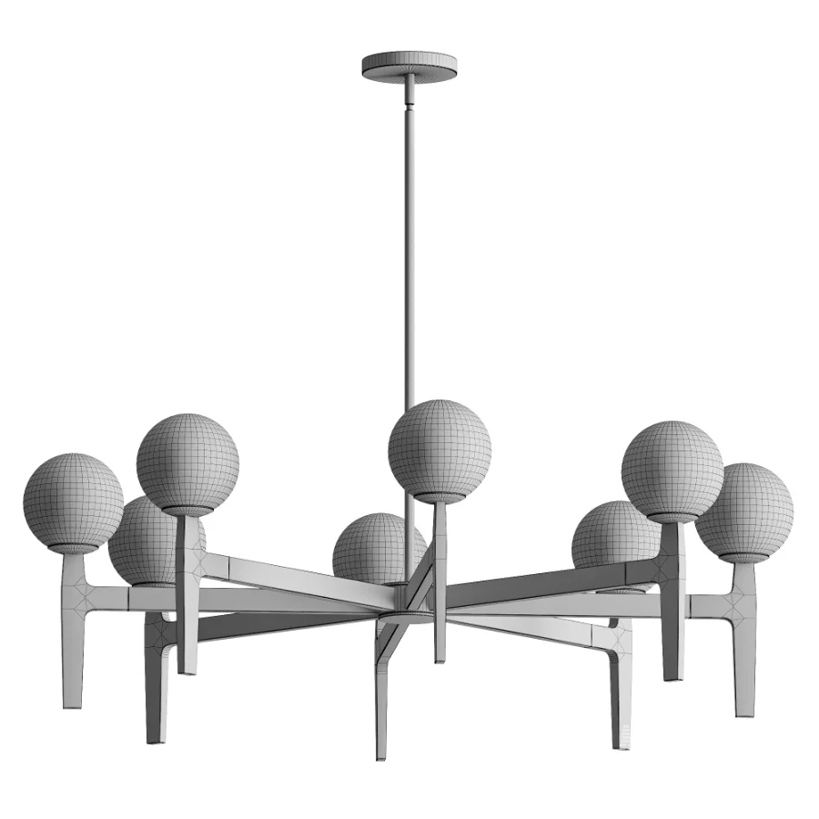 Matteo Scriben LED Pendant 8 heads - Image 2